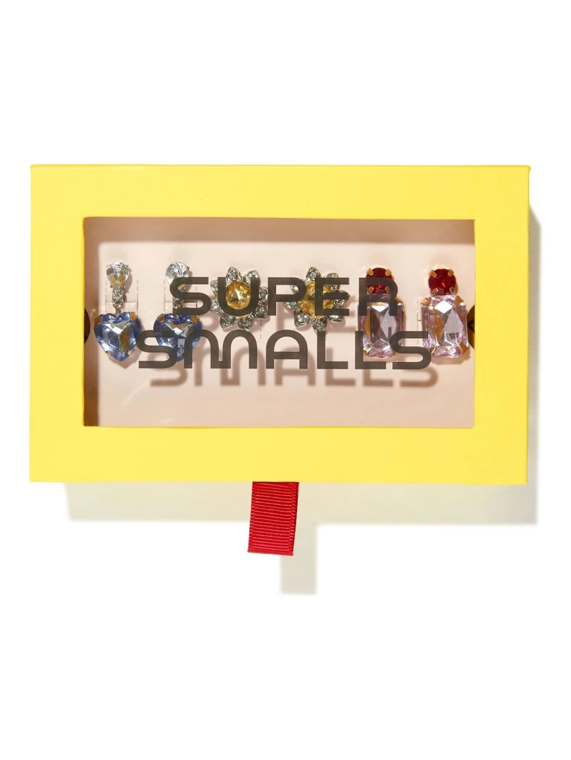 dinner & movie clip-on earring set