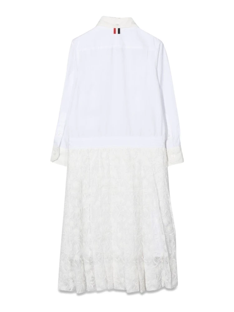 pleated bottom shirtdress alternative