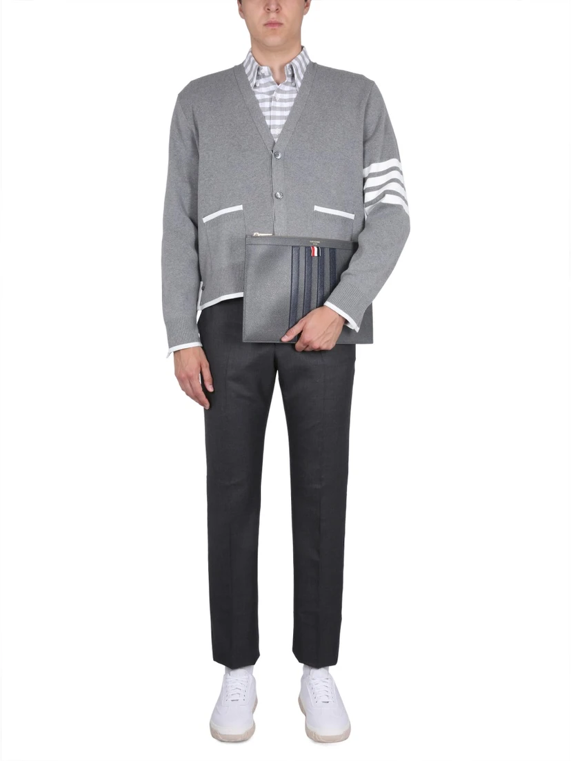 4BAR STRIPE CARDIGAN