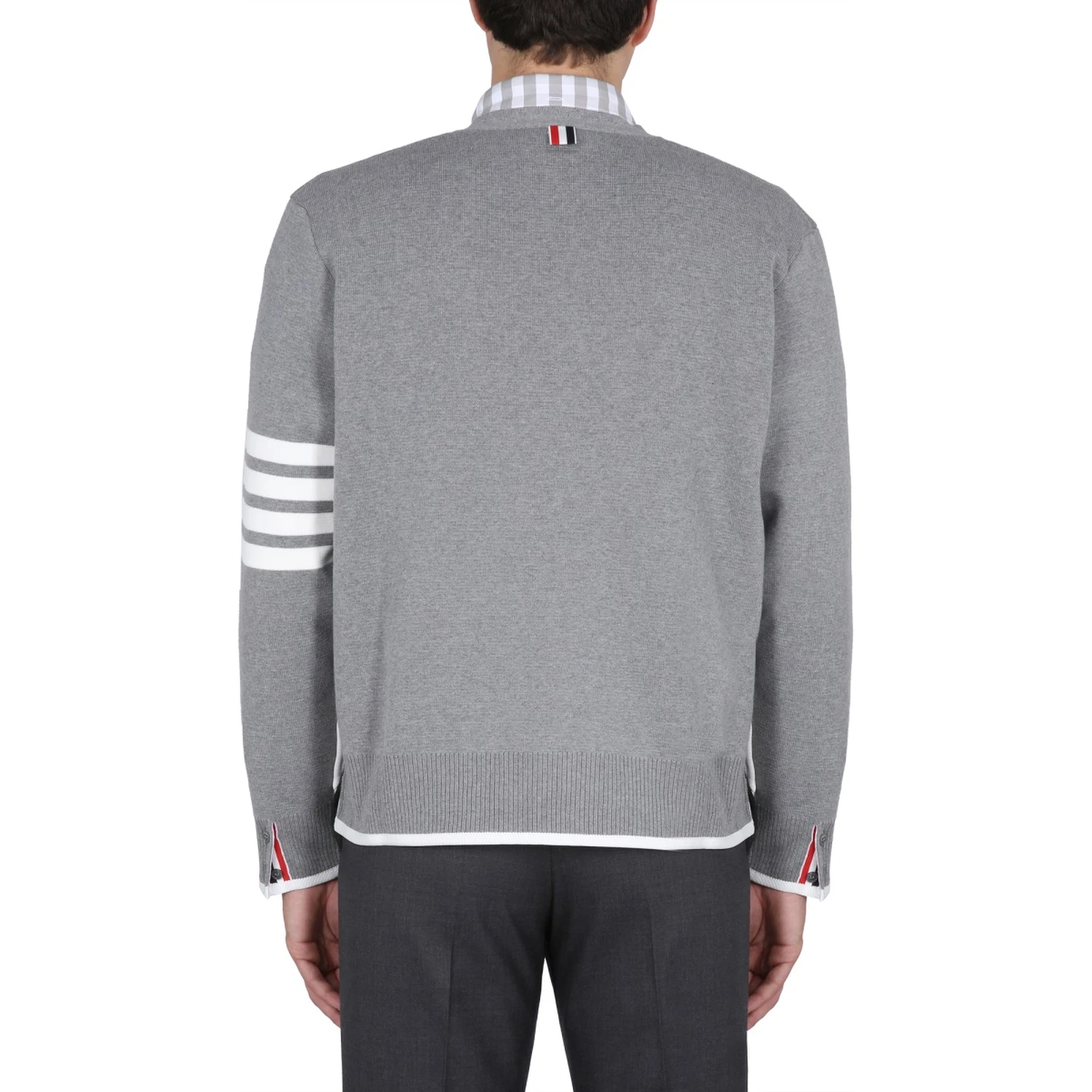 4BAR STRIPE CARDIGAN