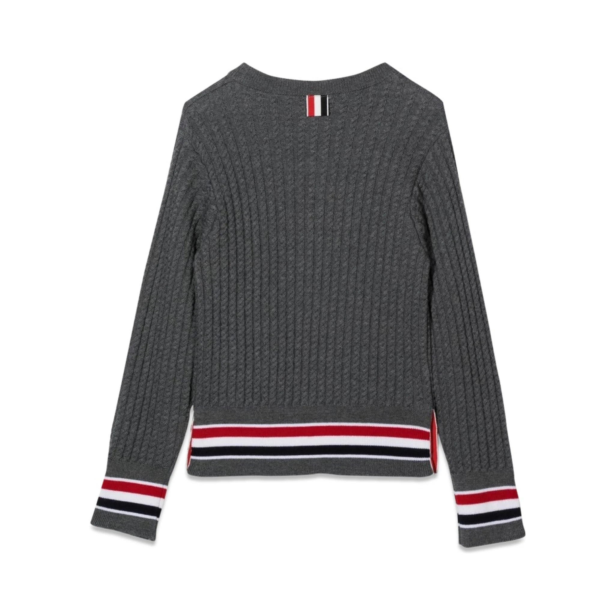 baby cable crewneck pullover
