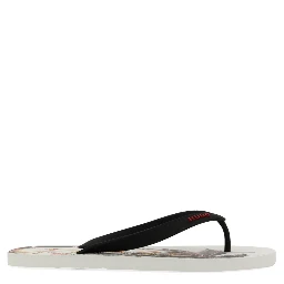 SLIDE SANDAL WITH PRINT