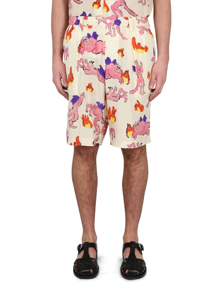 BERMUDA SHORTS WITH PRINT