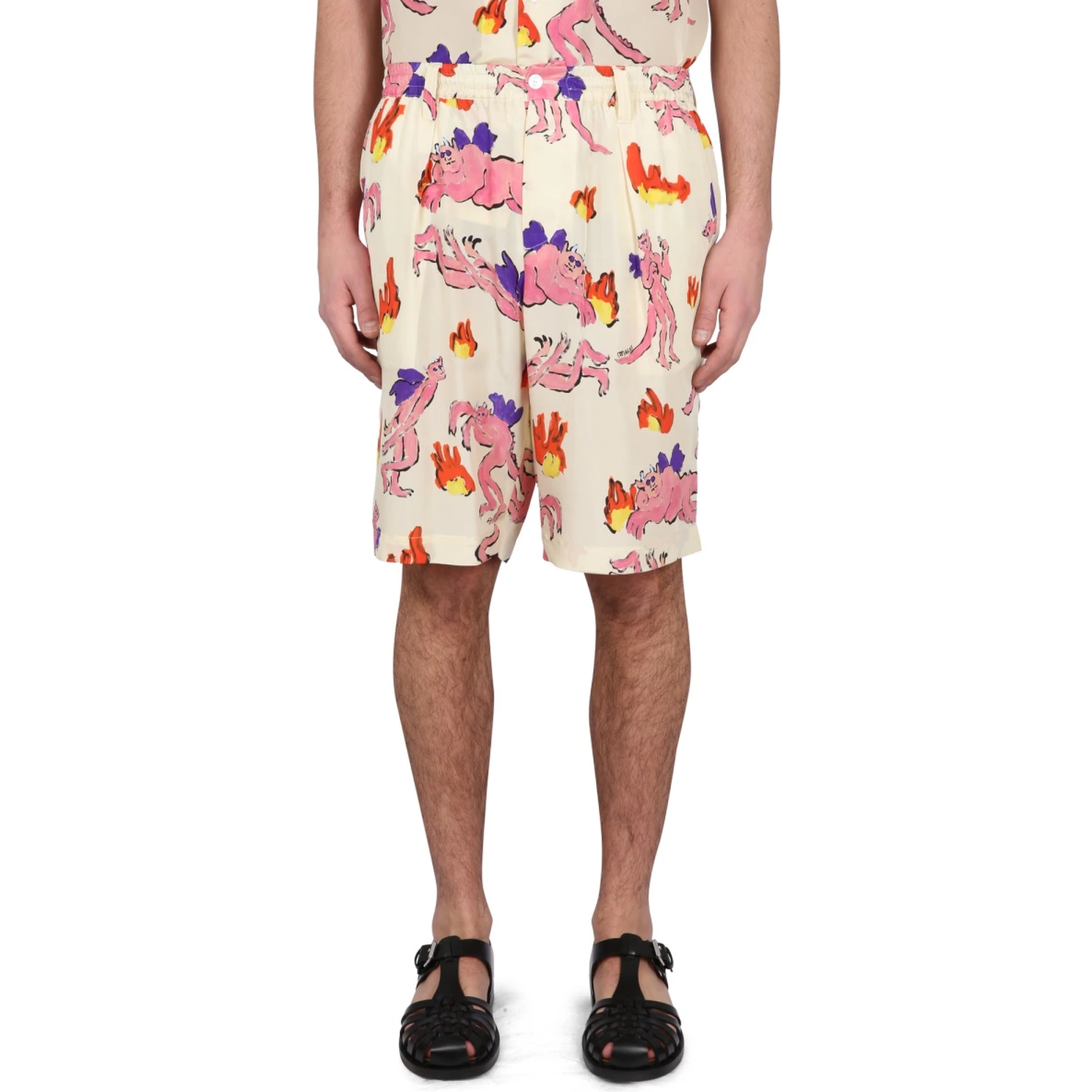 BERMUDA SHORTS WITH PRINT