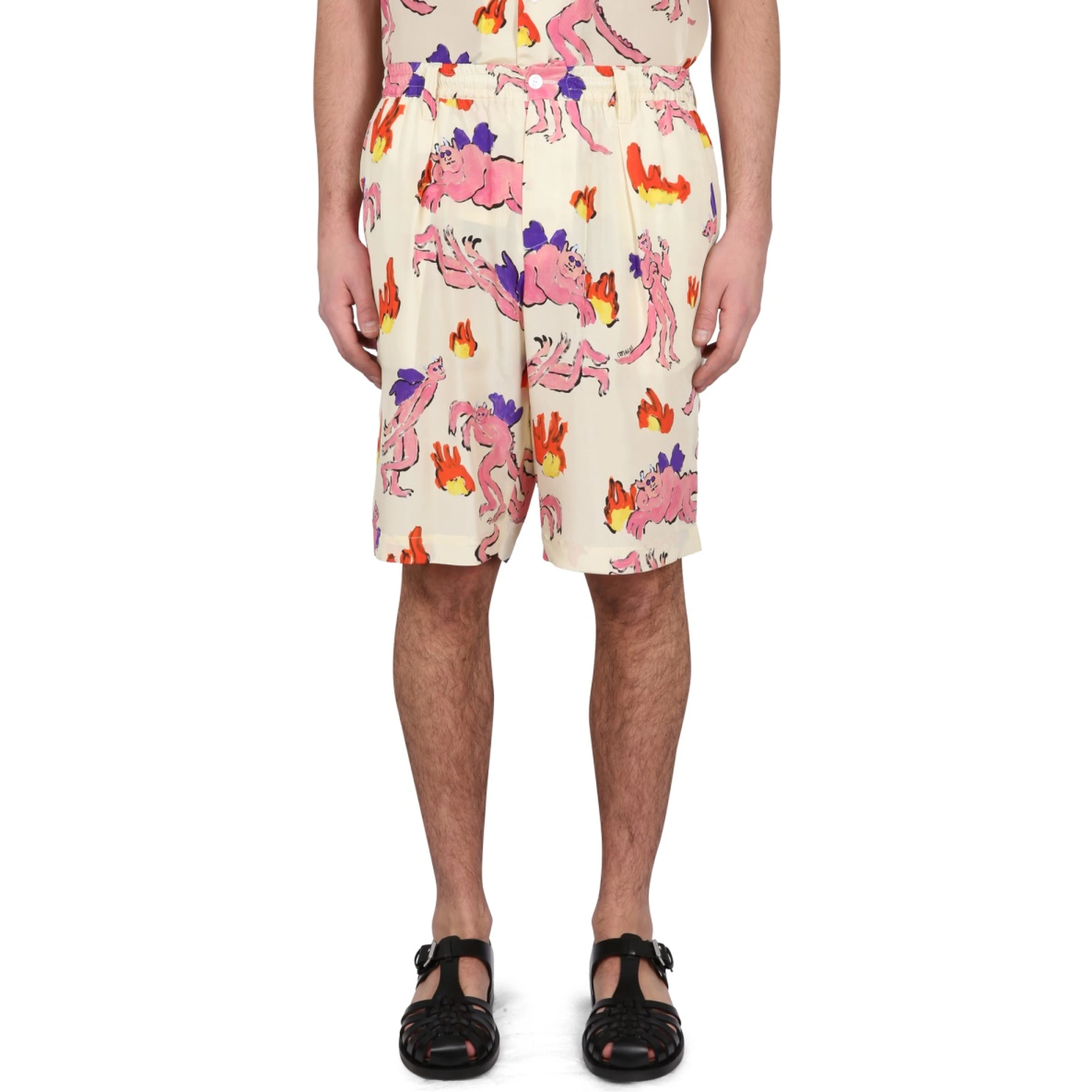 BERMUDA SHORTS WITH PRINT