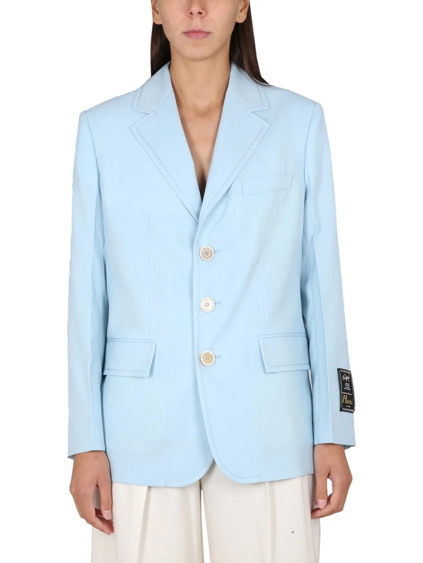 COOL WOOL LONG BLAZER