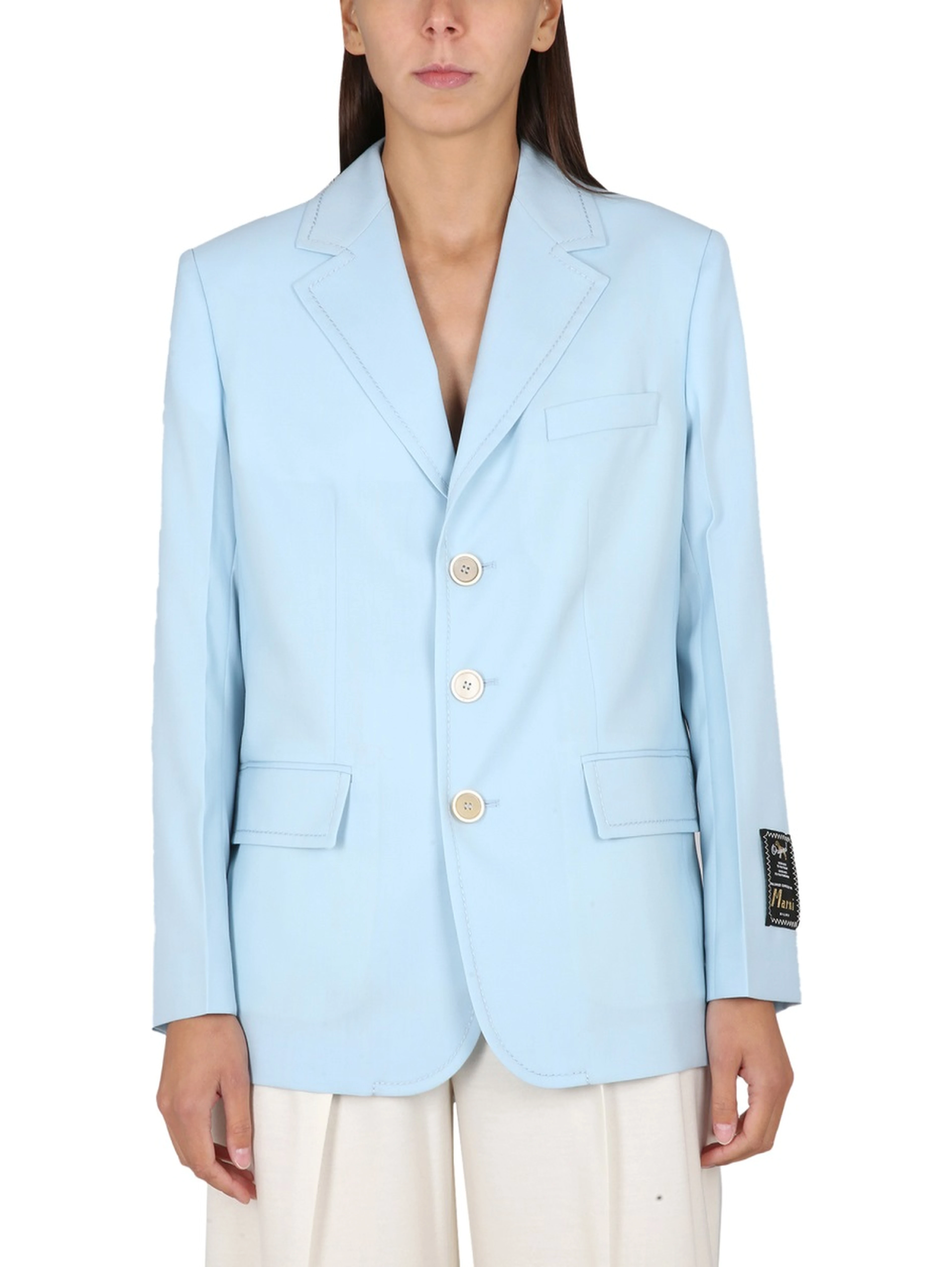 COOL WOOL LONG BLAZER
