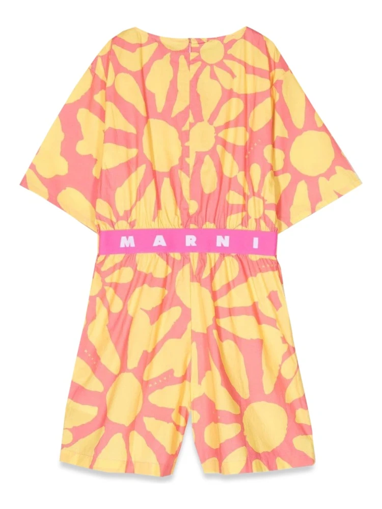 mc jumpsuit and patterned shorts alternative