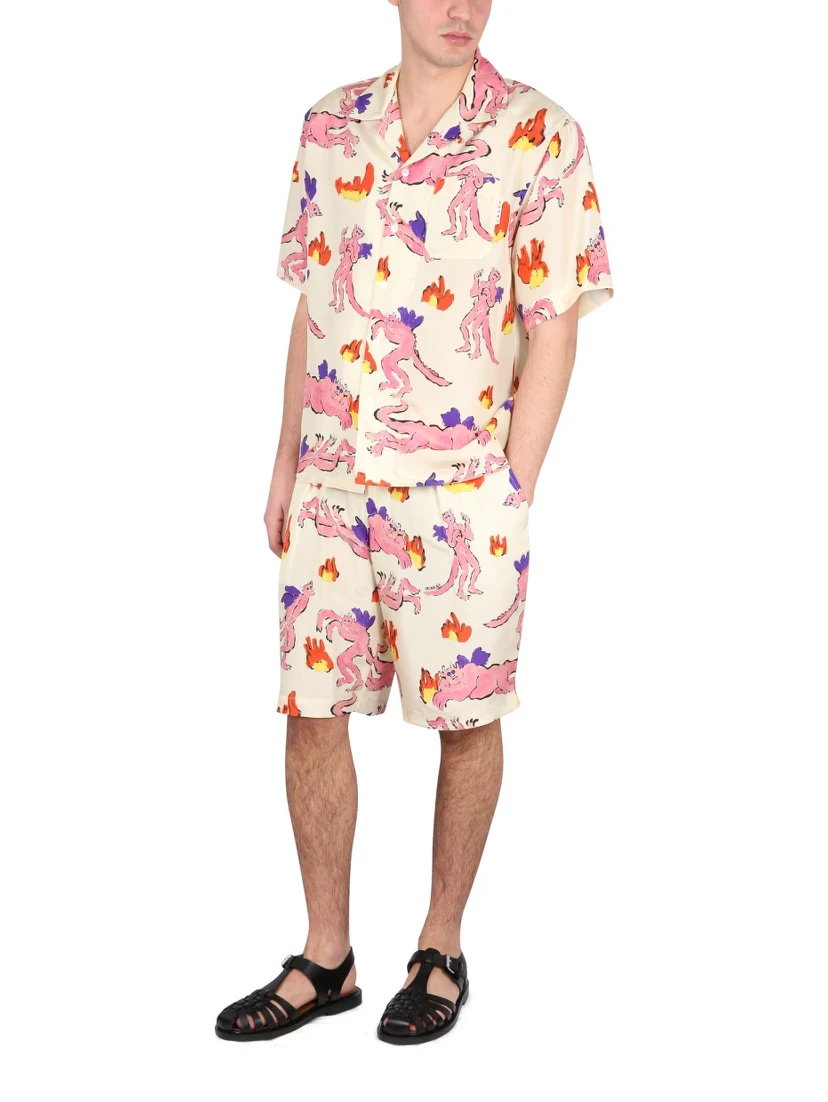 BERMUDA SHORTS WITH PRINT