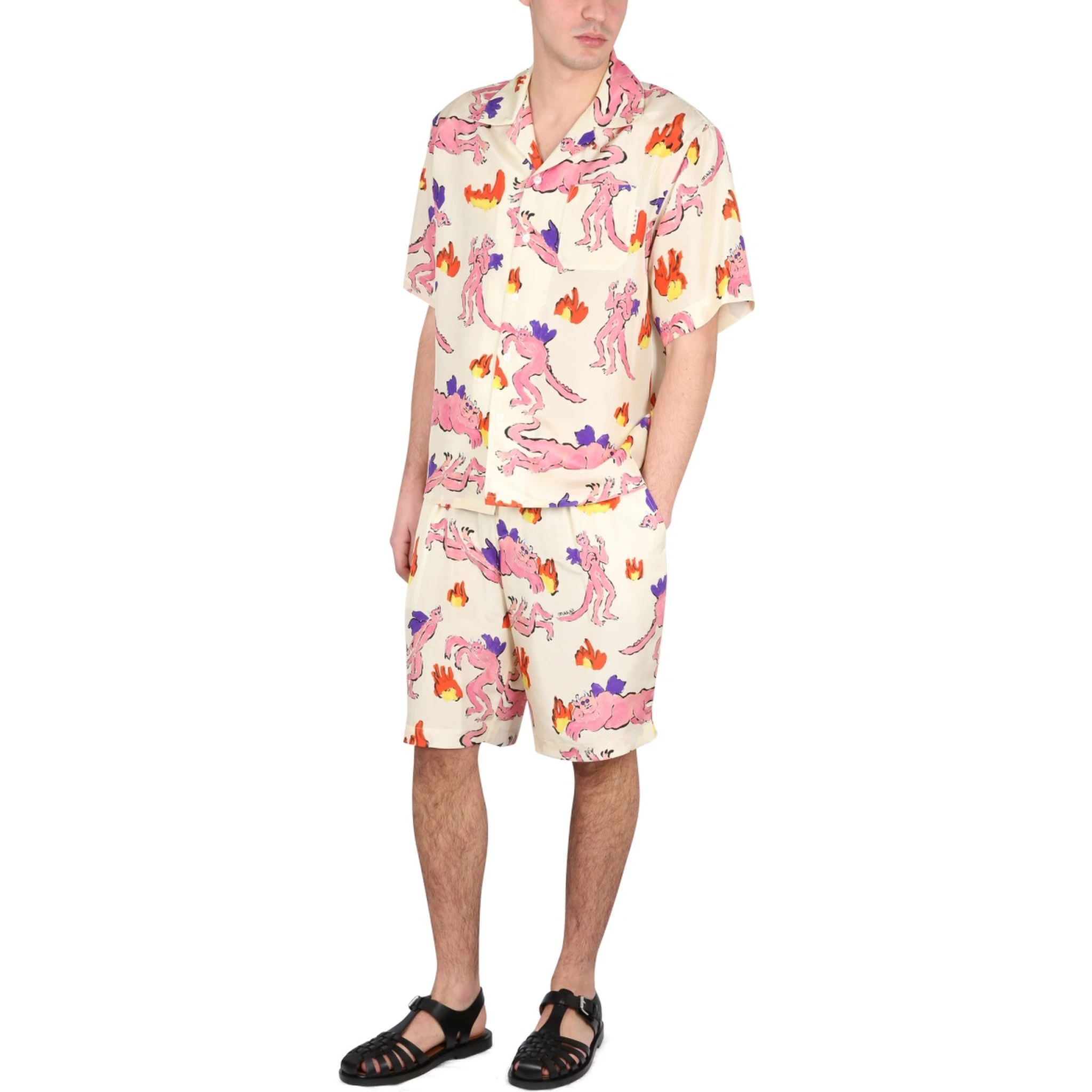 BERMUDA SHORTS WITH PRINT