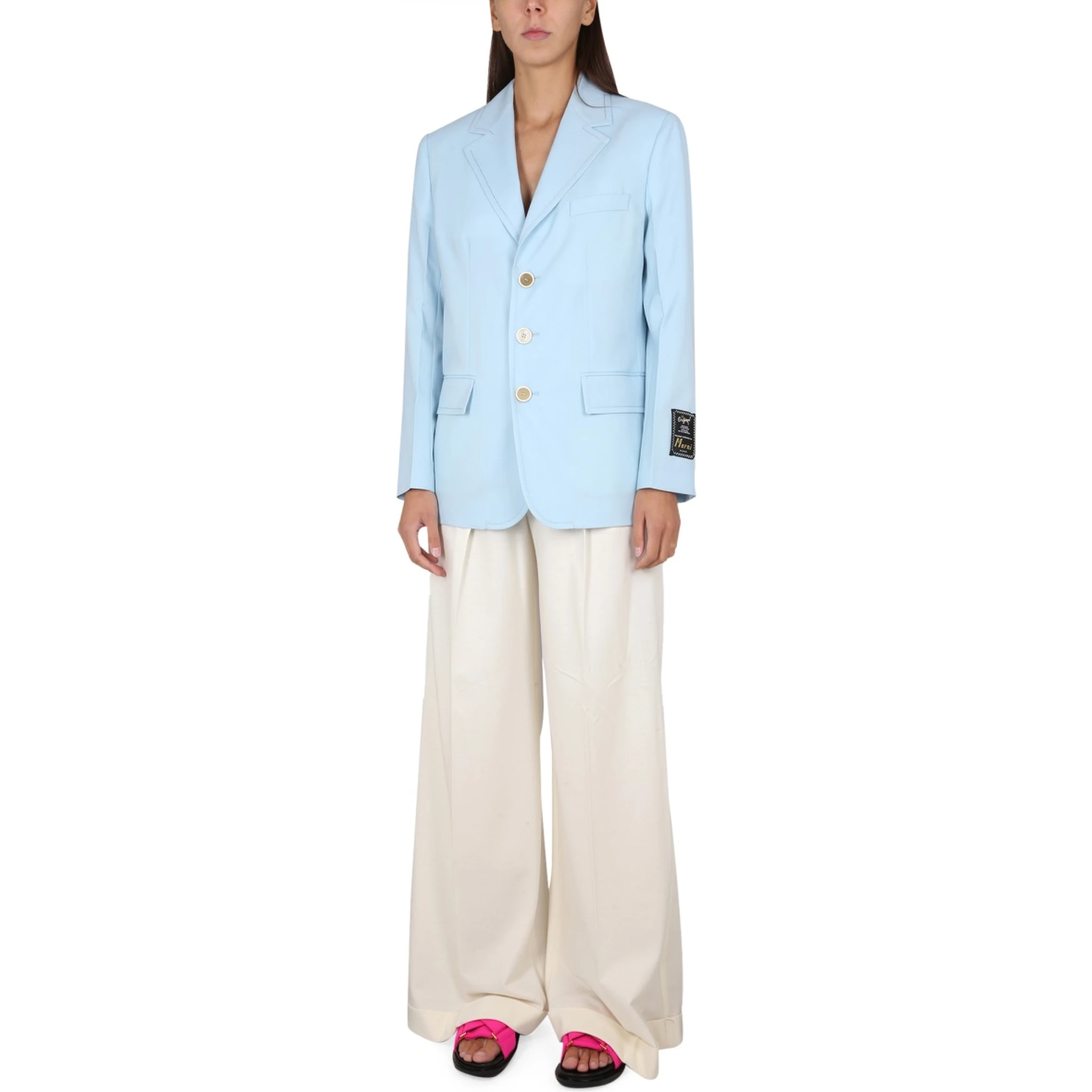 COOL WOOL LONG BLAZER
