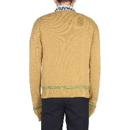 KNIT SWEATSHIRT WITH LOGO