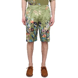 BERMUDA SHORTS WITH FLORAL PRINT