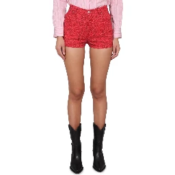PAISLEY PRINT SHORTS