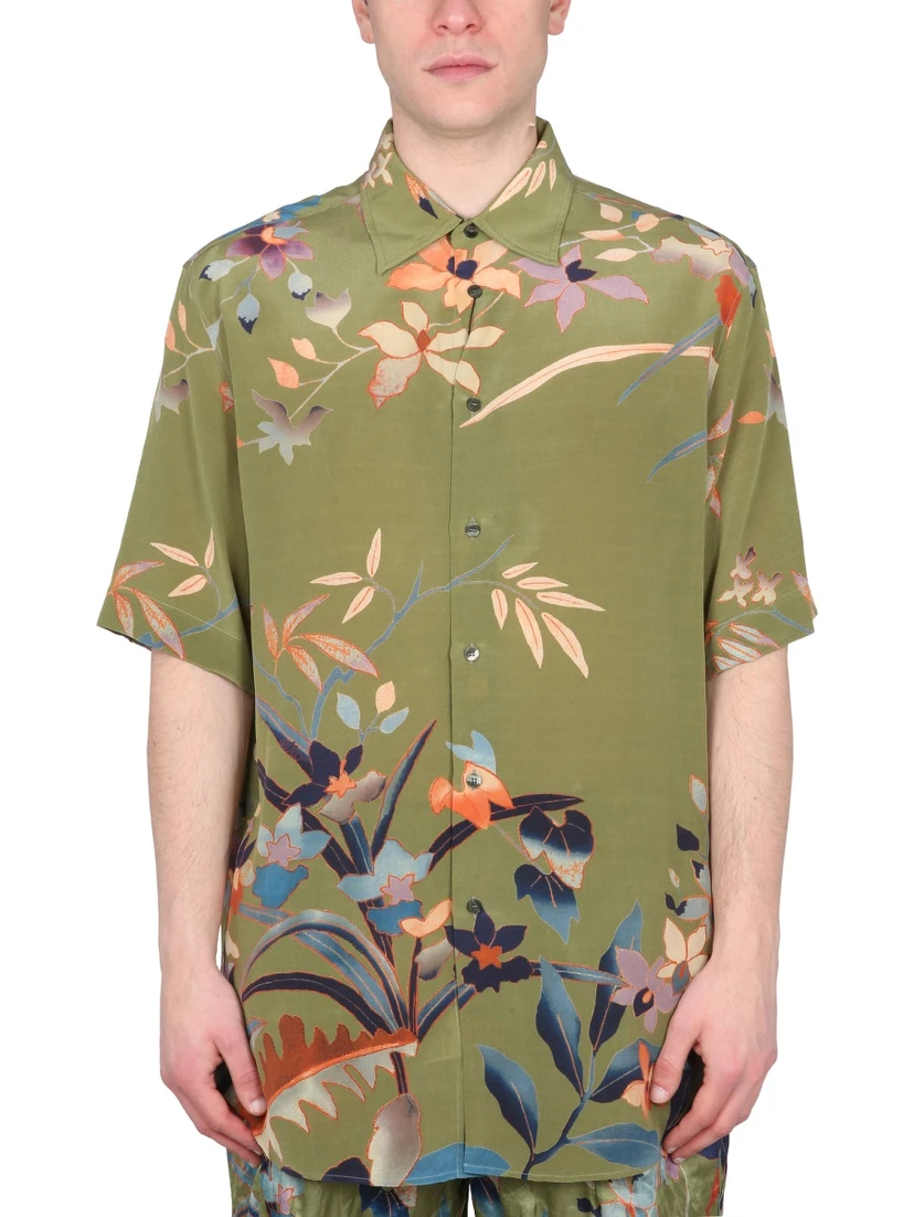 FLOWER PRINT SHIRT