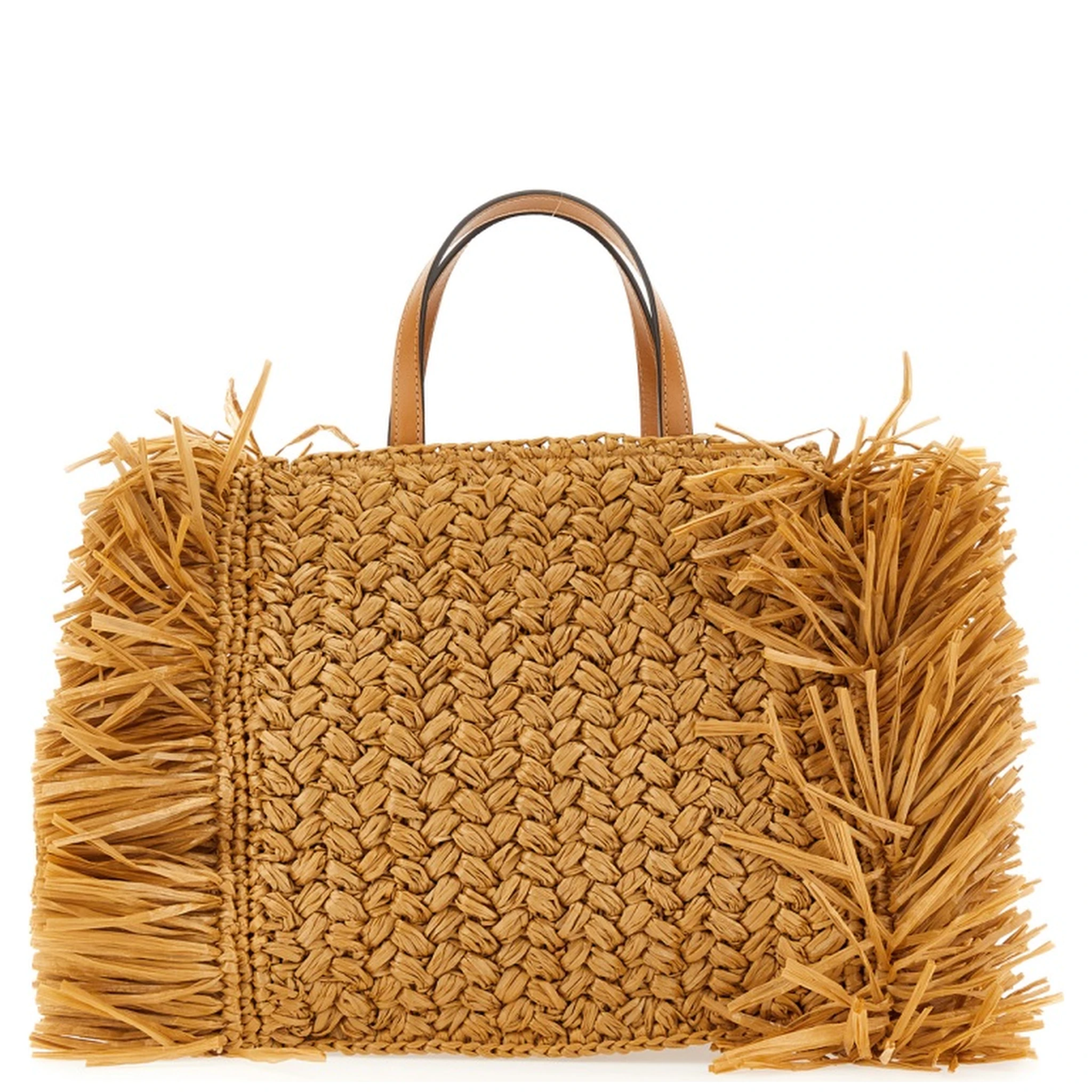 RAFFIA TOTE BAG