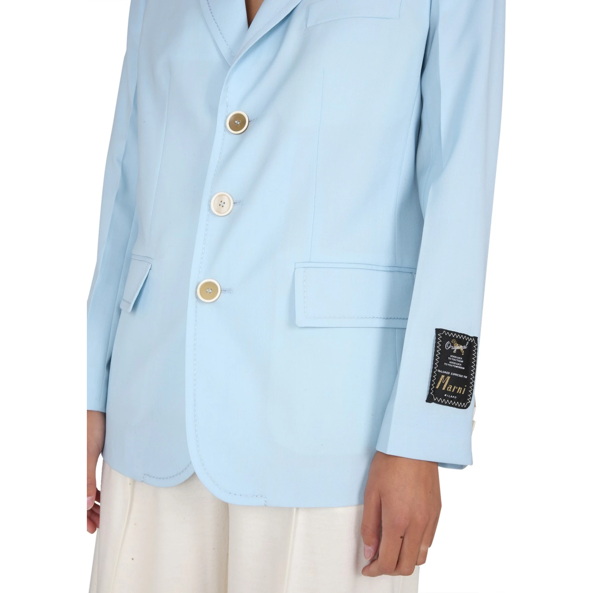 COOL WOOL LONG BLAZER