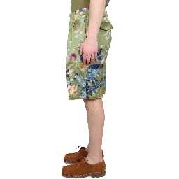BERMUDA SHORTS WITH FLORAL PRINT