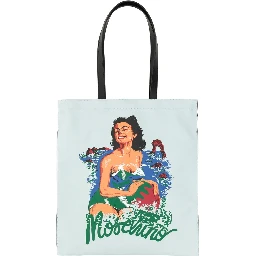 HAWAIIAN PRINT TOTE BAG