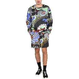 PSYCHEDELIC PRINT SWEATSHIRT