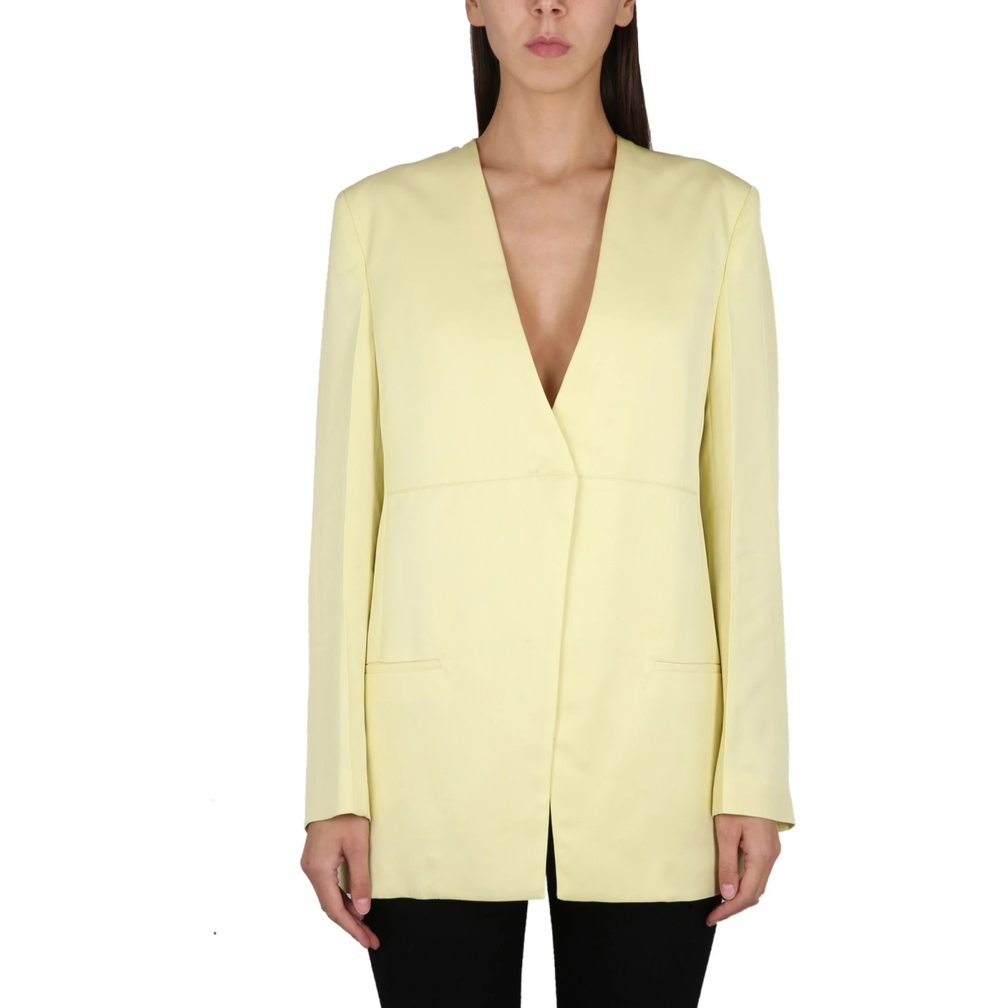 JACKET WITH BACK SLIT