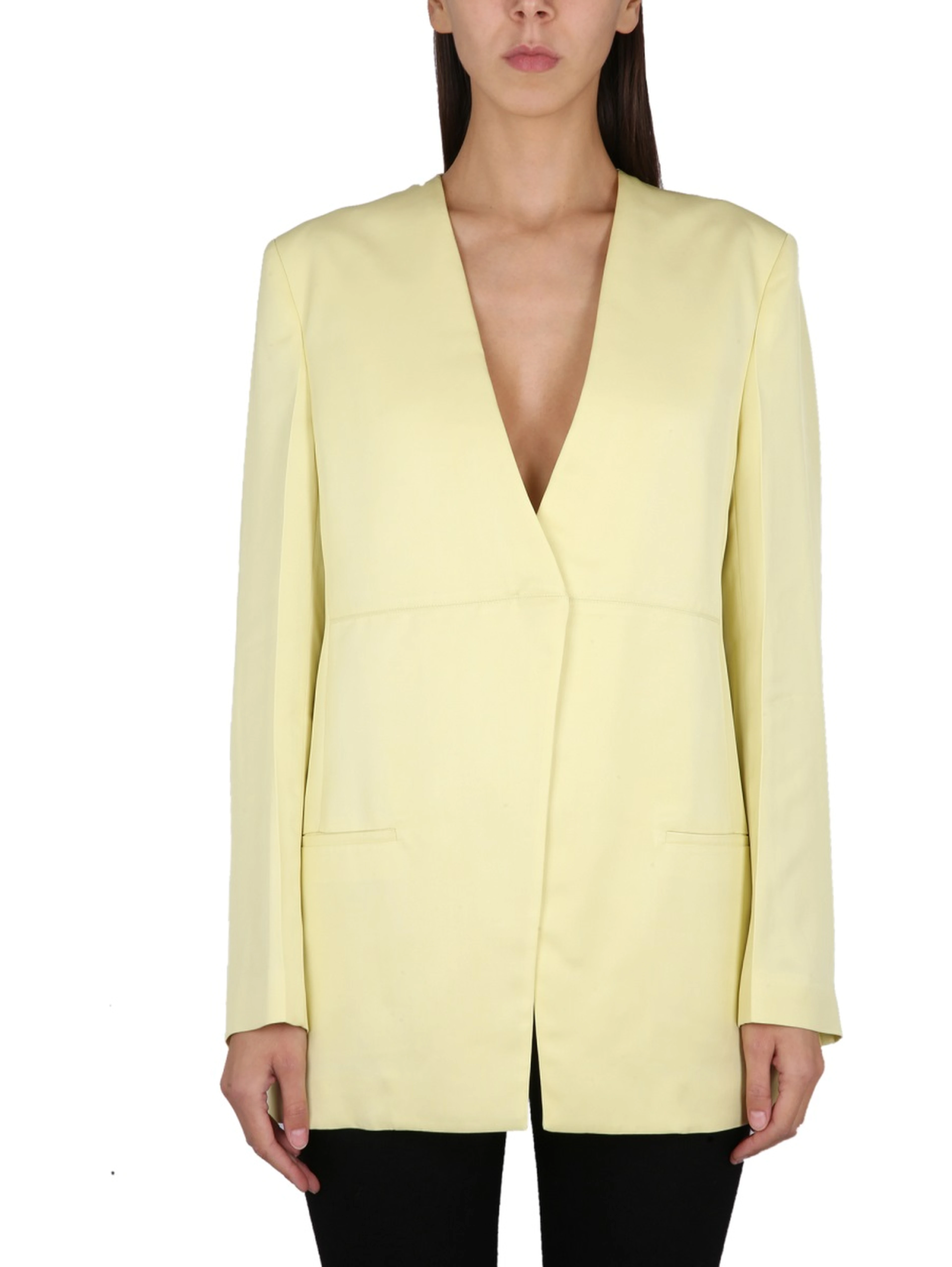 JACKET WITH BACK SLIT