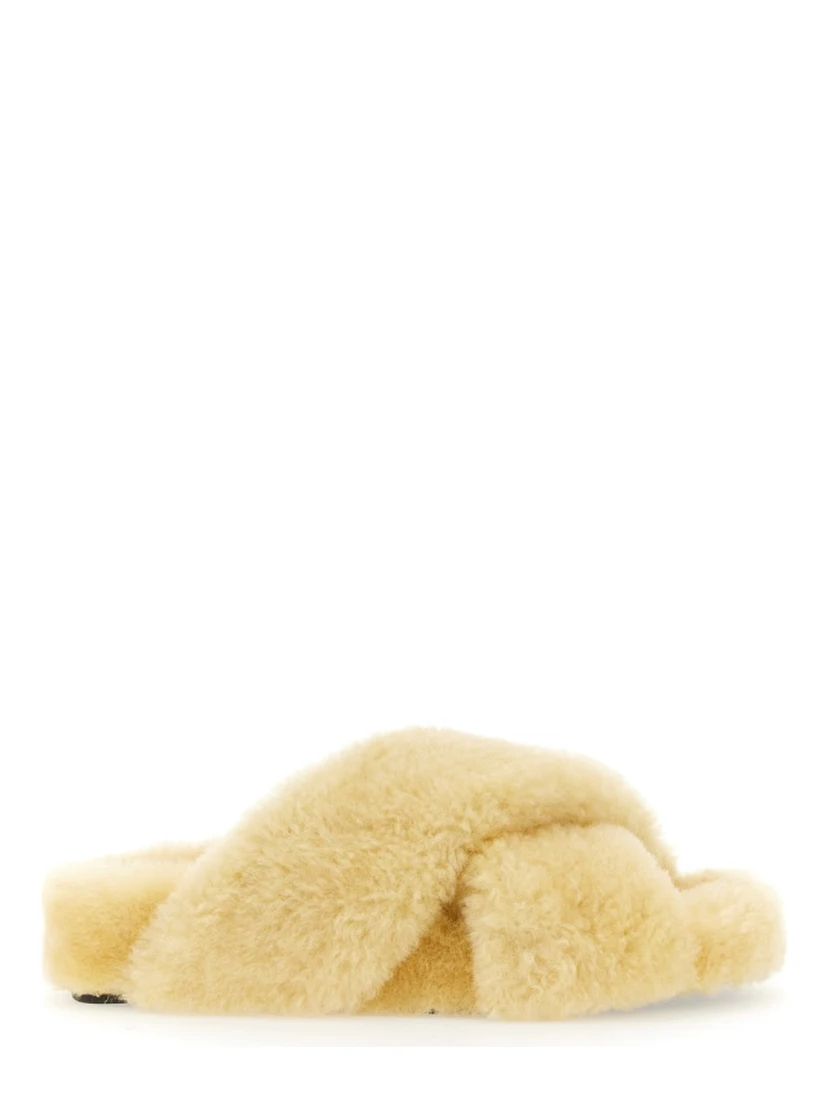 SHEARLING SANDAL