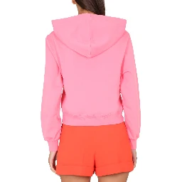 LOGO CROCHET SWEATSHIRT