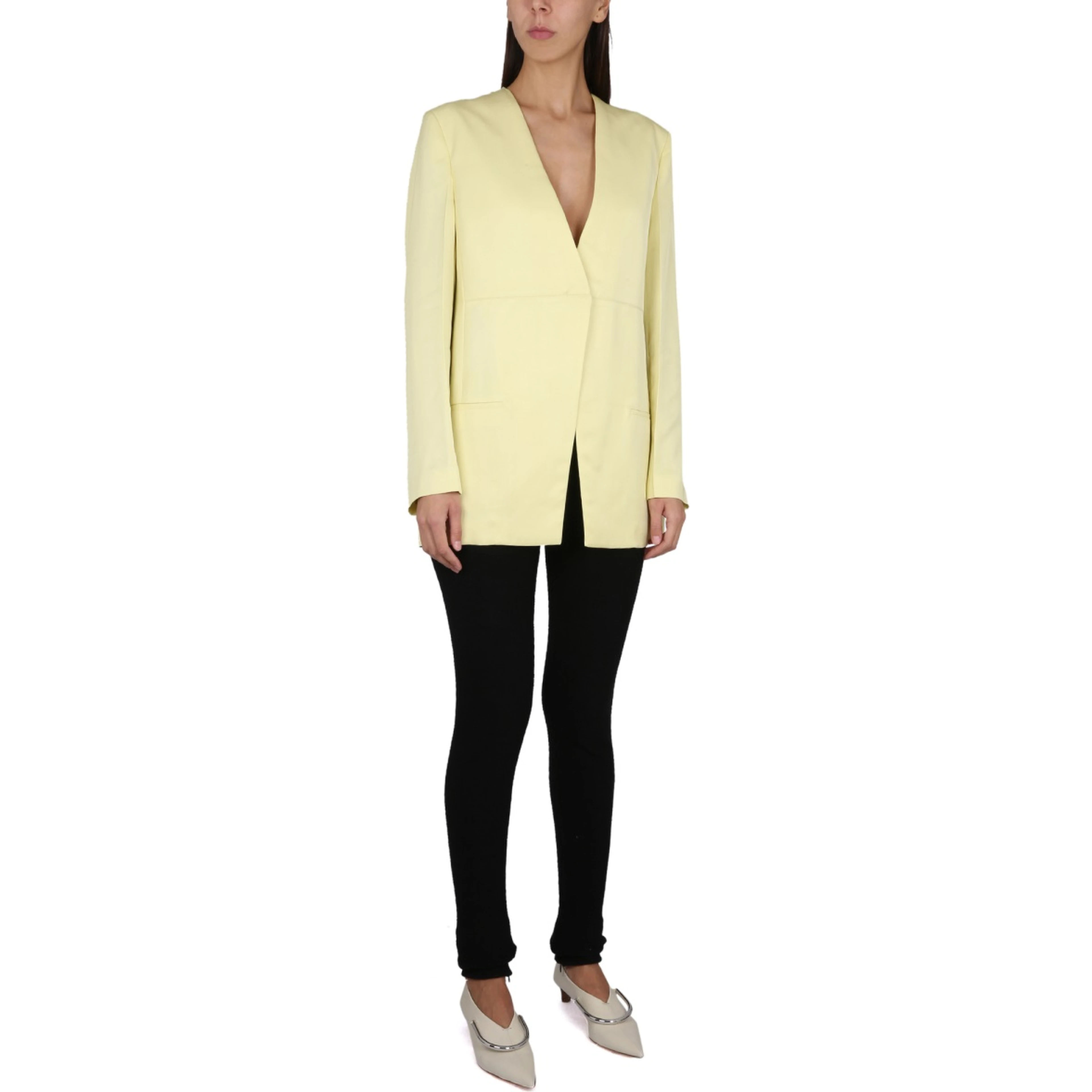 JACKET WITH BACK SLIT