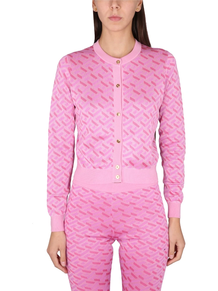 JACQUARD CARDIGAN LA GRECA