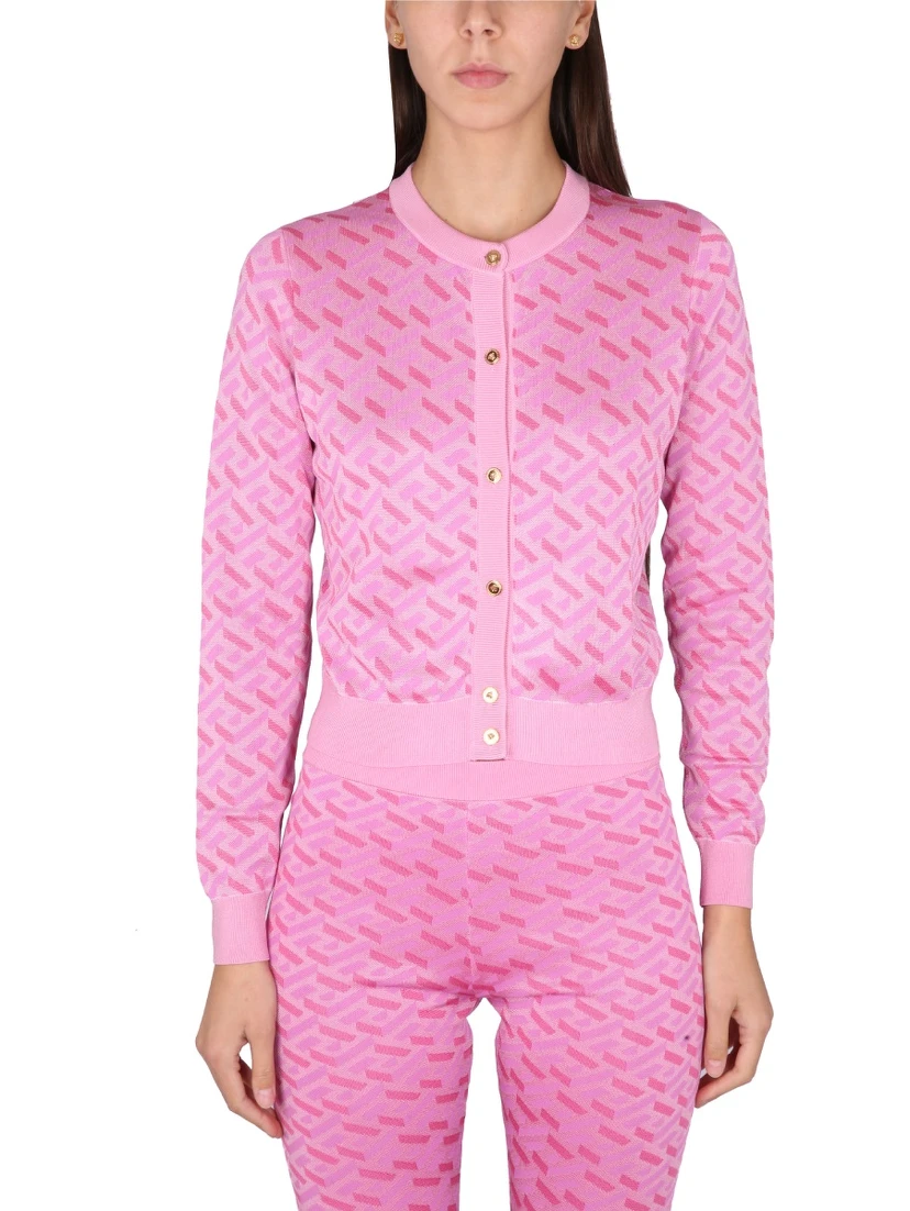 JACQUARD CARDIGAN LA GRECA