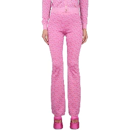 JACQUARD PANTS WITH GREEK PRINT