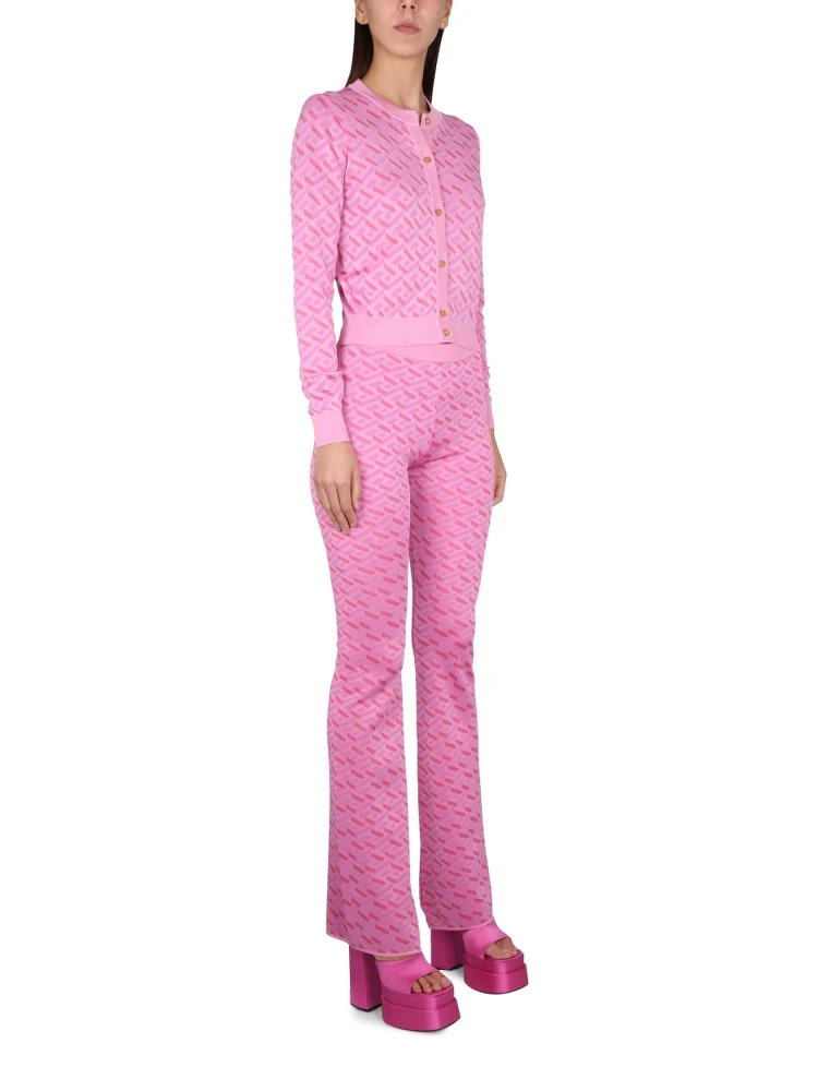 JACQUARD PANTS WITH GREEK PRINT alternative