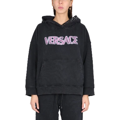 SWEATSHIRT WITH STUDS