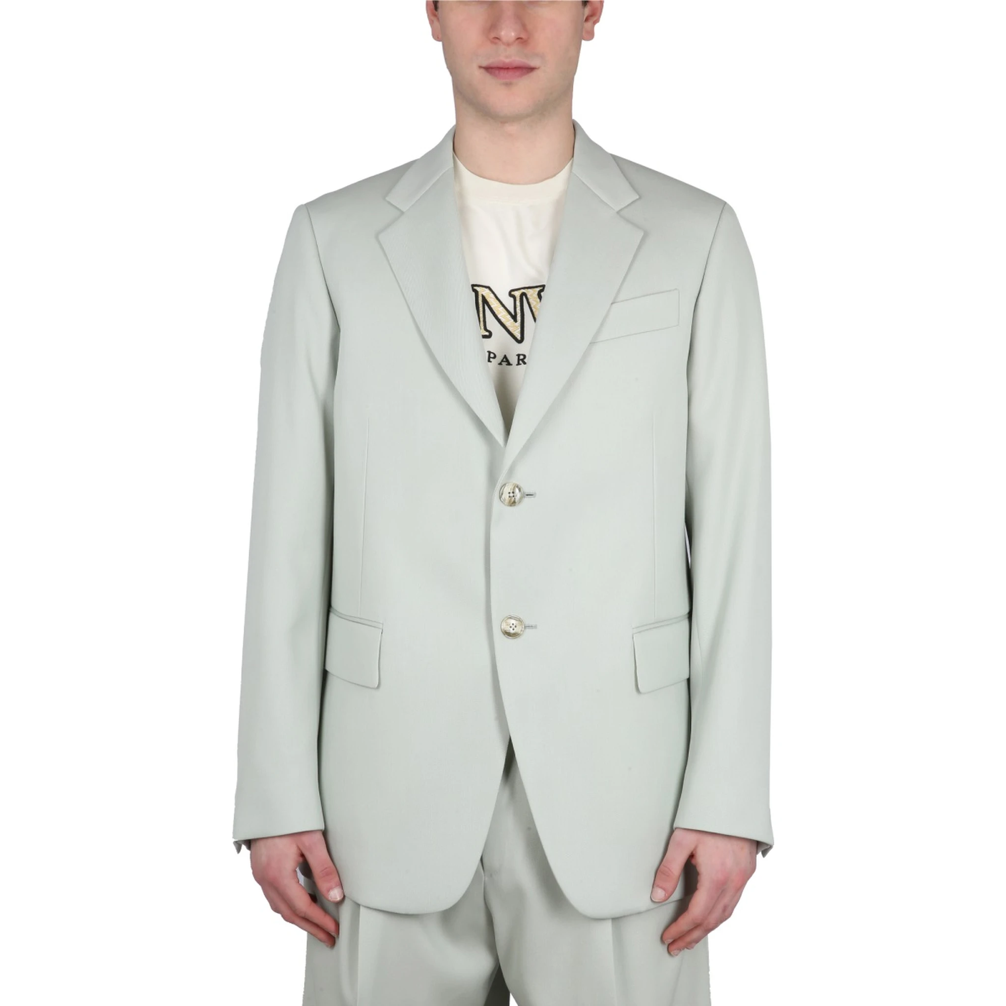 SINGLE-BREASTED BOXY JACKET