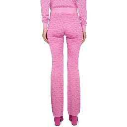 JACQUARD PANTS WITH GREEK PRINT