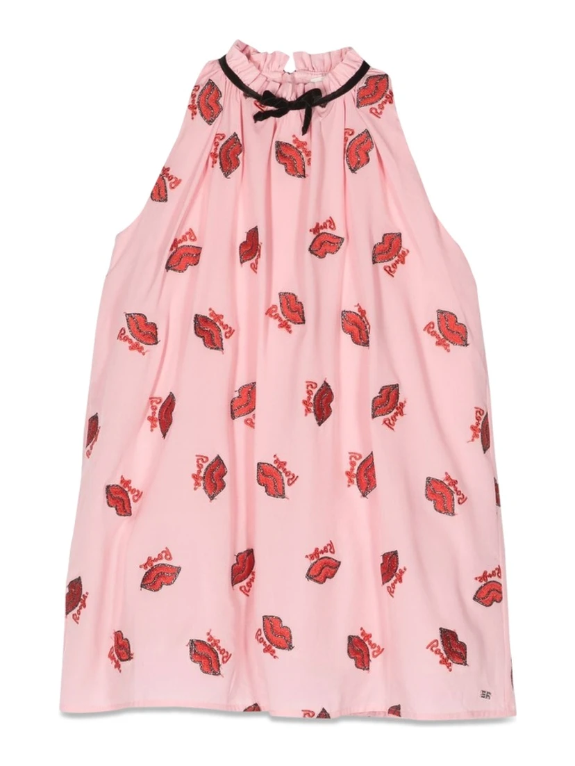 kisses pinafore dress