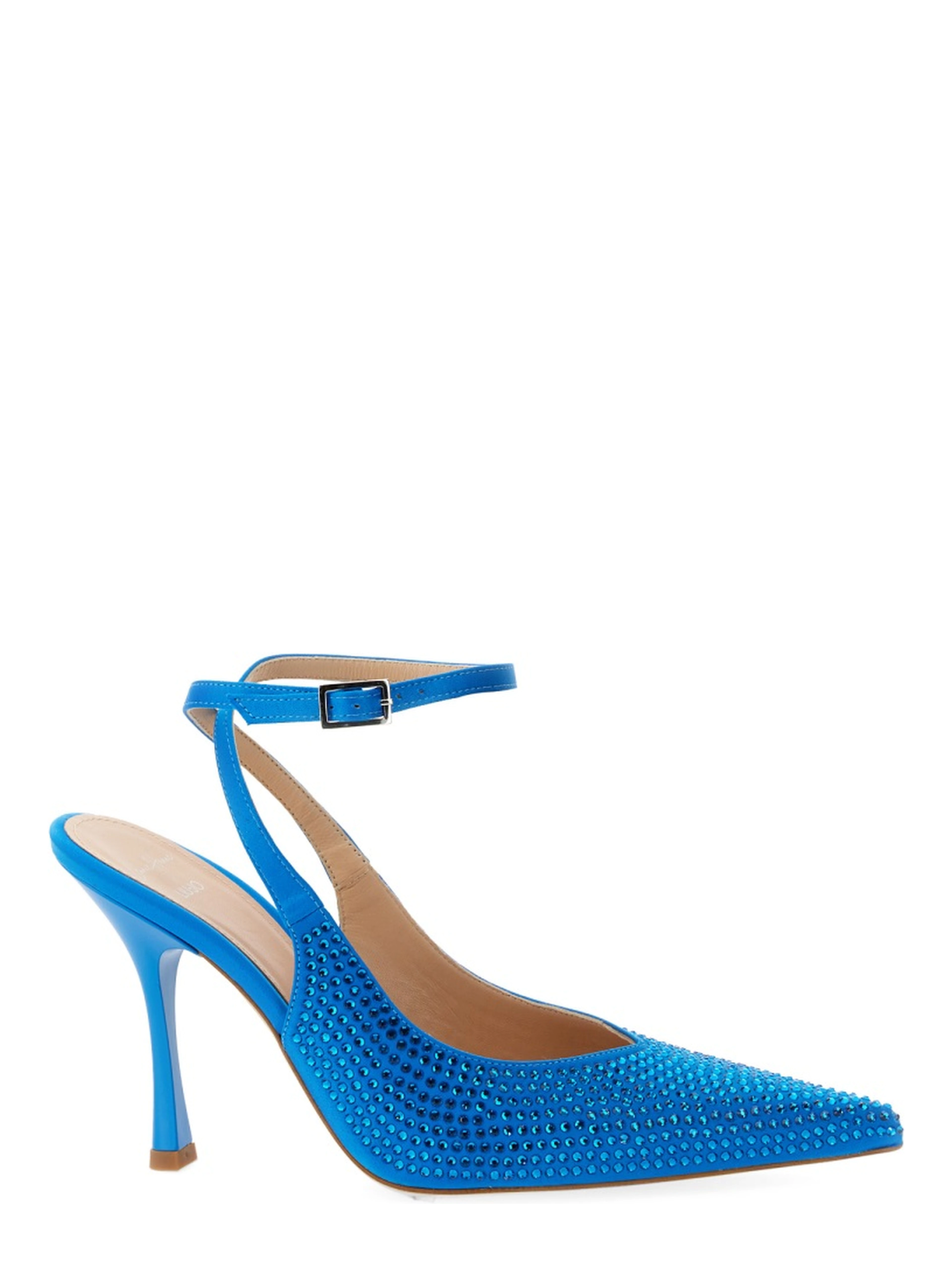 SATIN SLINGBACK