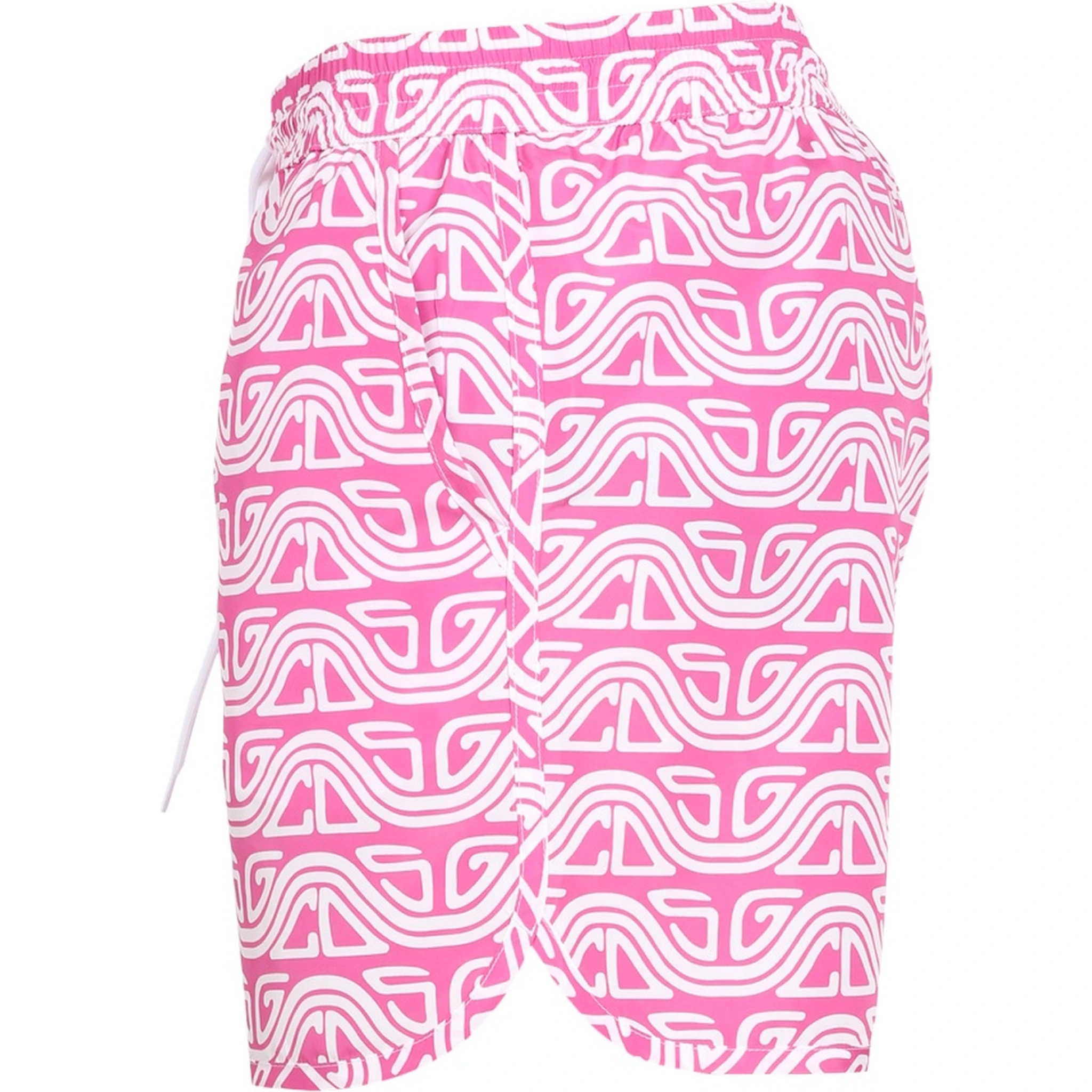COSTUME WITH WAVED PRINT
