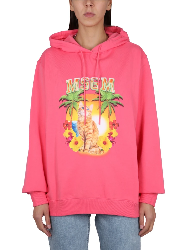 SWEATSHIRT WITH LOGO