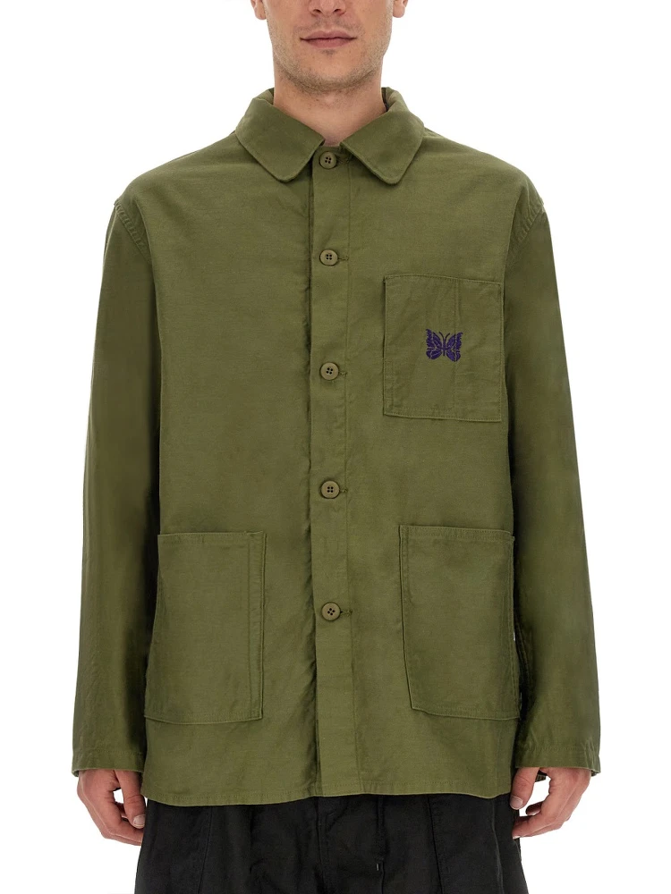 SHIRT WITH LOGO EMBROIDERY