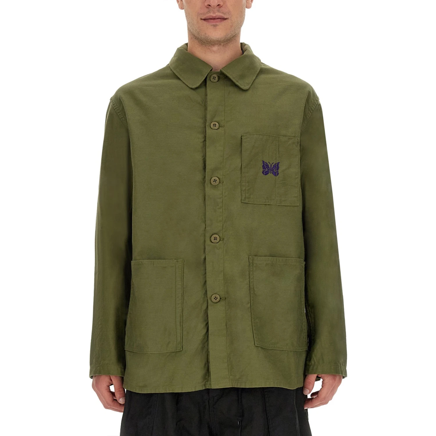 SHIRT WITH LOGO EMBROIDERY