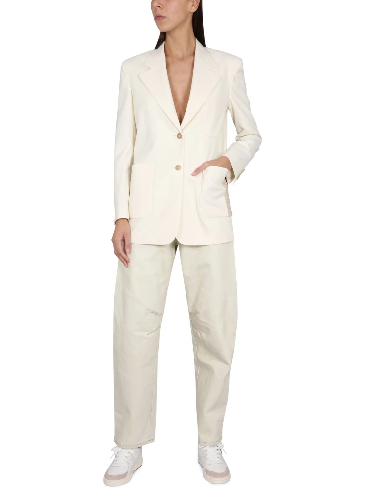 BLAZER WITH KNIT DETAIL alternative