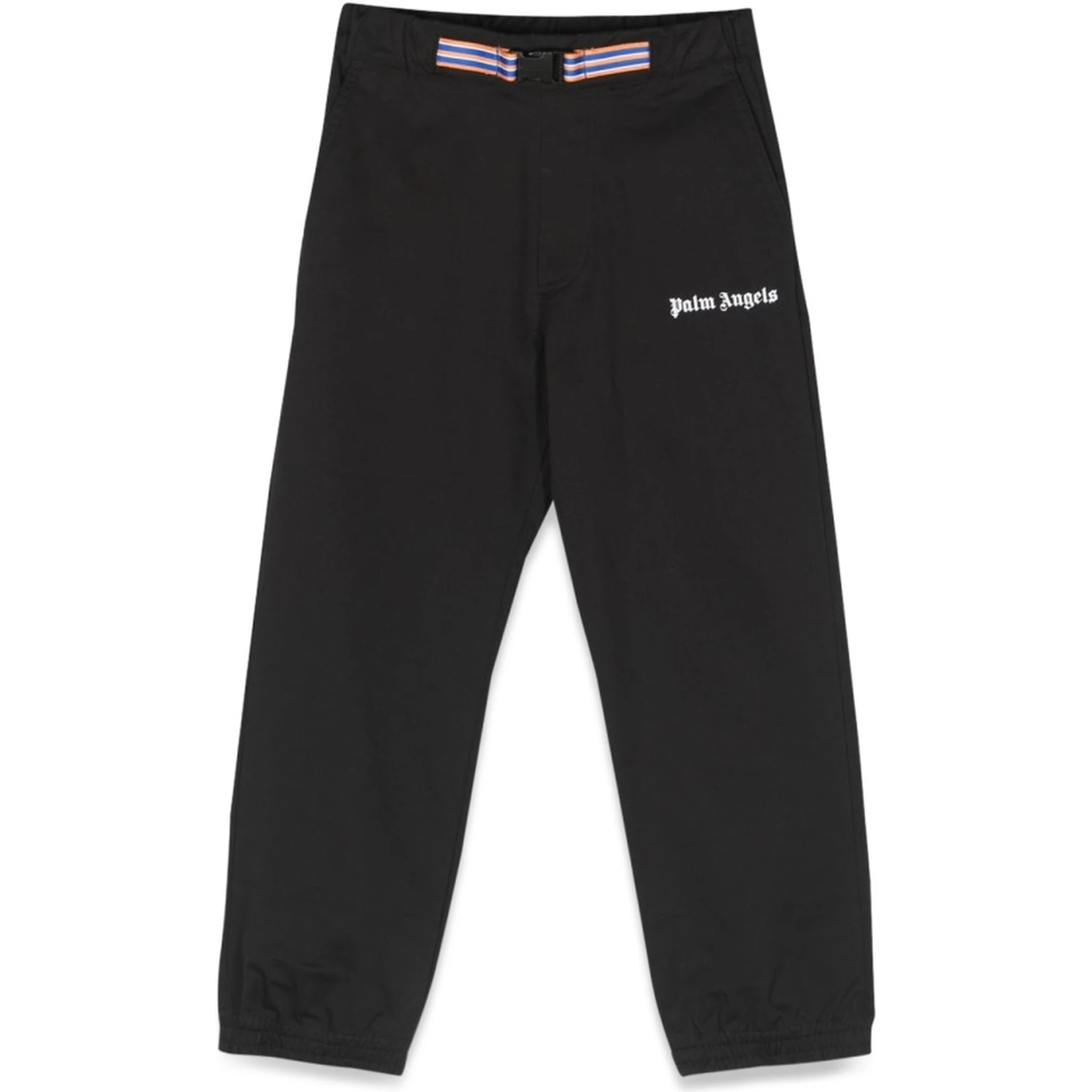 logo belt insert pants