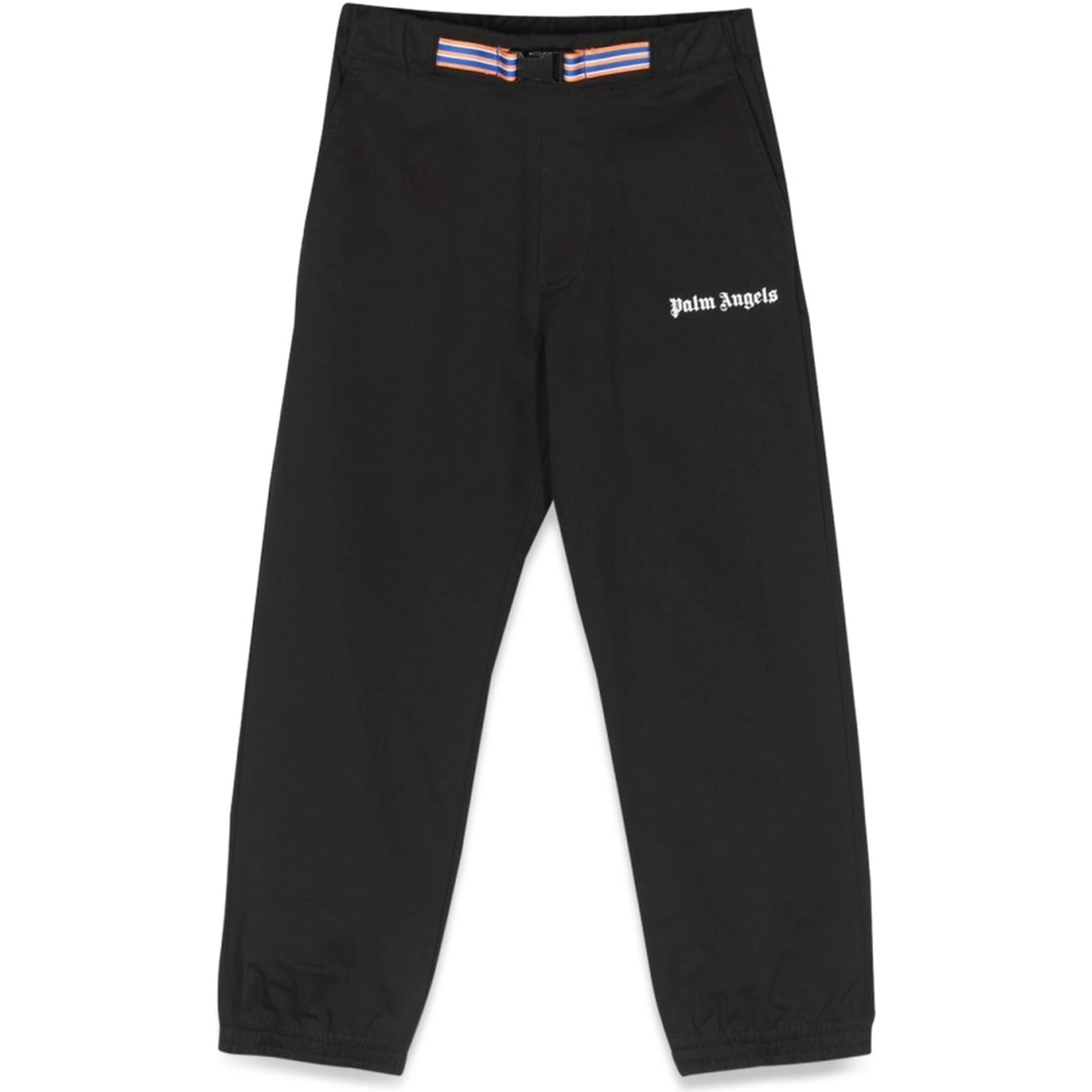 logo belt insert pants