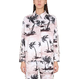 ISLAND PRINT SHIRT