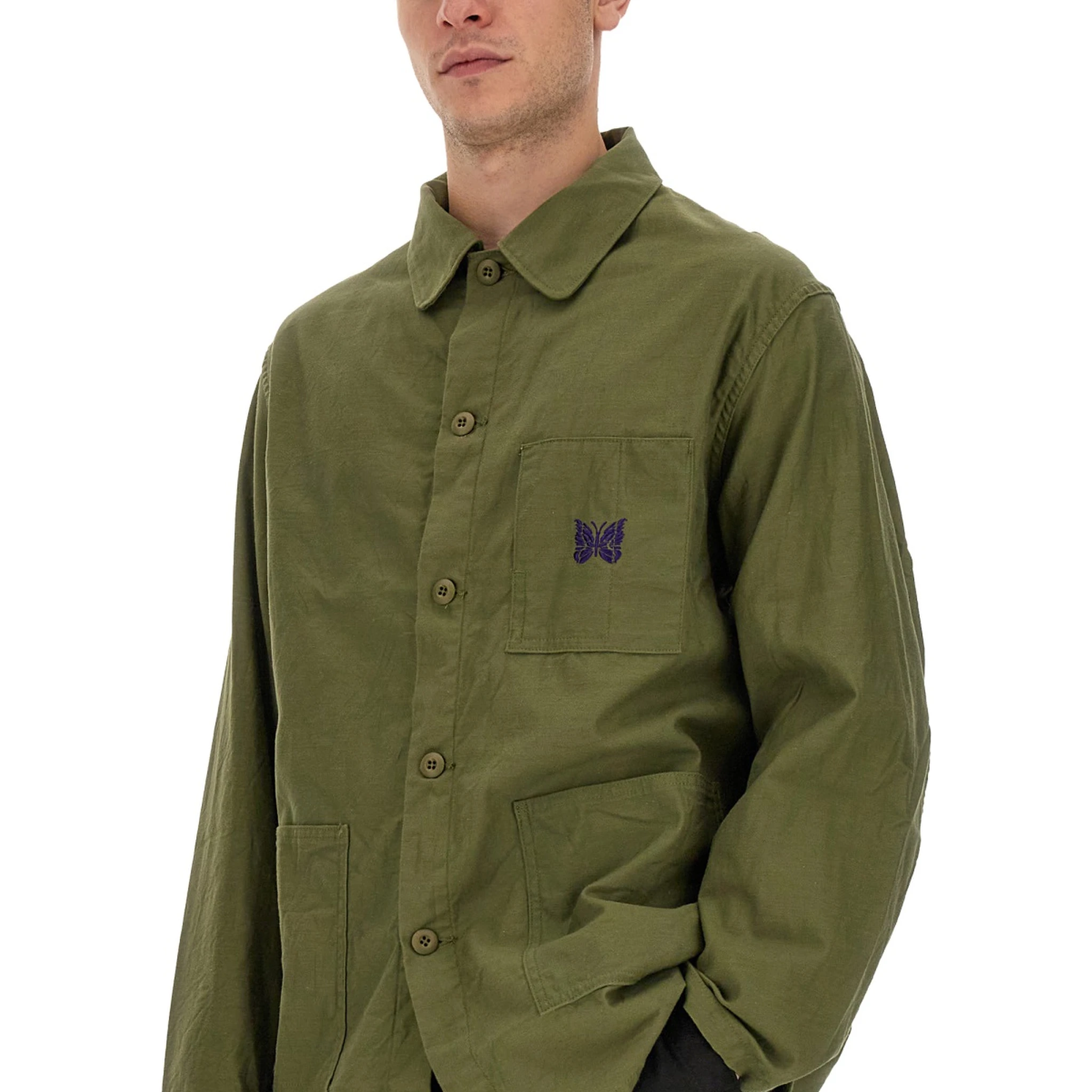 SHIRT WITH LOGO EMBROIDERY