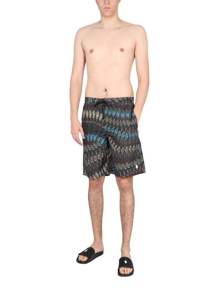 LOGO PRINT BOXER SWIMSUIT alternative