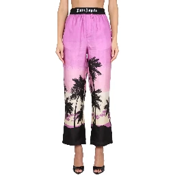 PANTS WITH SUNSET PRINT