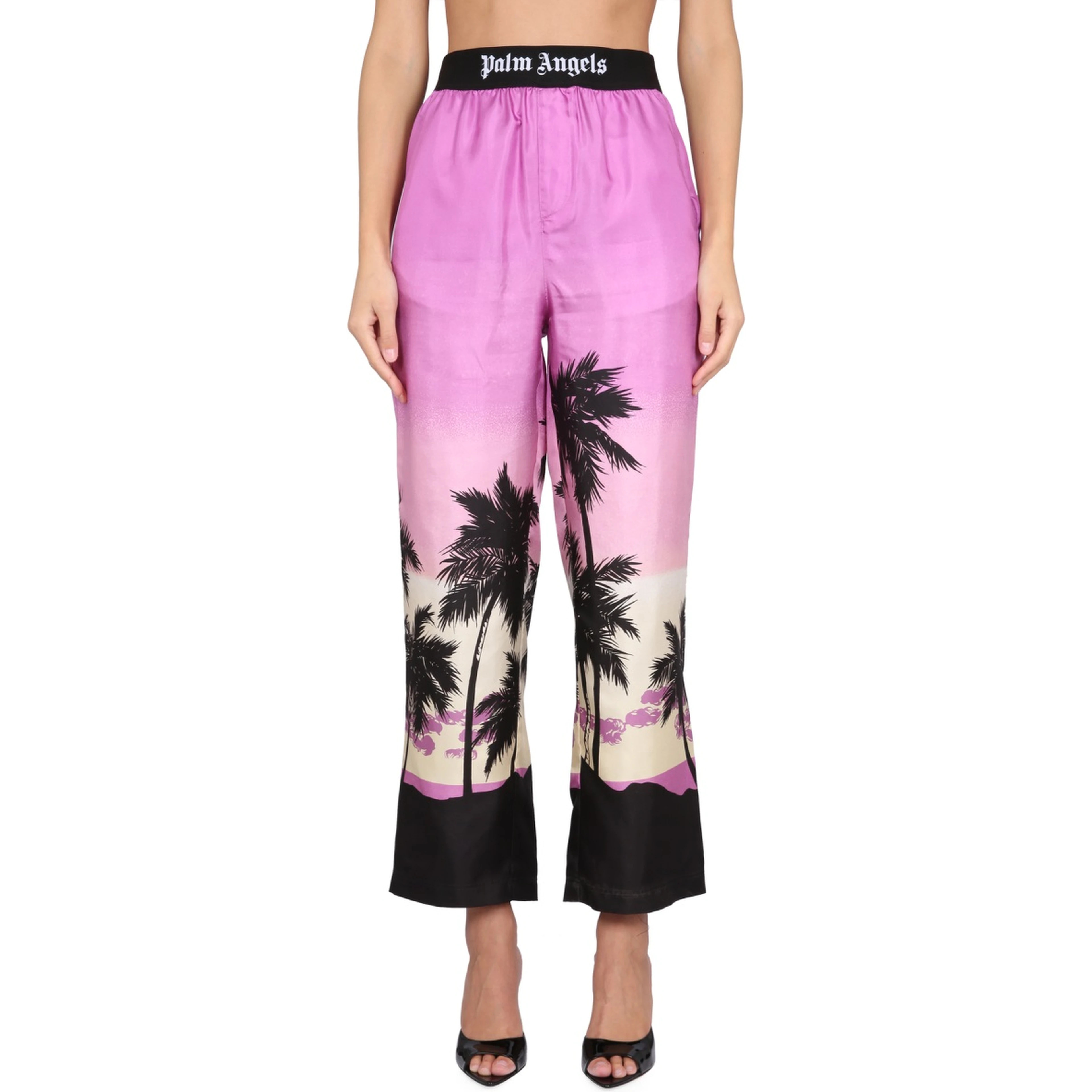 PANTS WITH SUNSET PRINT